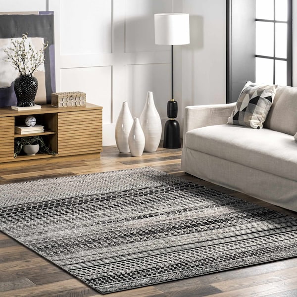 Nuloom Nova Bohemian Striped Area Rug 2ft x 3ft RZBD65A-203 - main